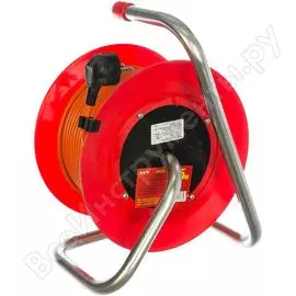 Силовой удлинитель на катушке LUX К4-Е-25 4606400417675