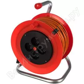 Силовой удлинитель на катушке LUX К4-О-50 4606400417668