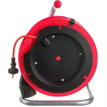 Силовой удлинитель на катушке LUX К1-О-50 4606400417583