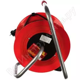 Силовой удлинитель на катушке LUX К1-0-30 4606400604808