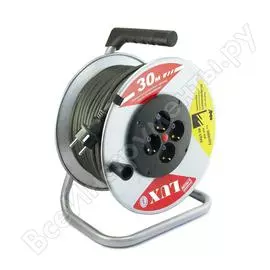 Силовой удлинитель на катушке LUX К4-Е-30 4606400419440