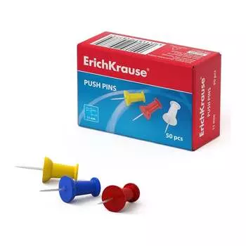 Силовые кнопки ErichKrause Classic, ассорти 24877