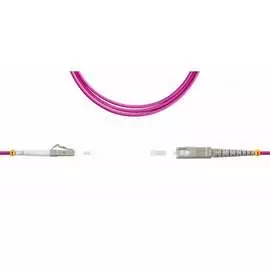 Симплексный оптический патч-корд TopLan PC-TOP-OM4-LC/P-SC/P-150