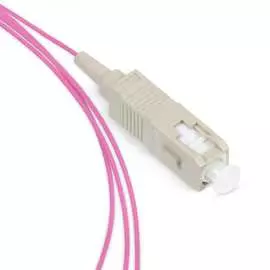 Симплексный оптический патч-корд TopLan PC-TOP-OM4-SC/P-SC/P-100