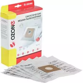 Синтетические мешки-пылесборники для пылесоса AEG, ALFATEC, LINDHAUS, PRIVILEG, QUELLE, SATRAP, SINGER, TORNADO, UFESA, VOLTA, ZANUSS OZONE M-41