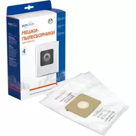 Синтетические мешки-пылесборники для пылесоса EURO Clean E-58/4