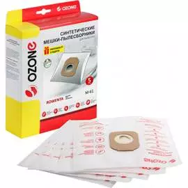 Синтетические мешки-пылесборники для пылесоса OZONE M-61