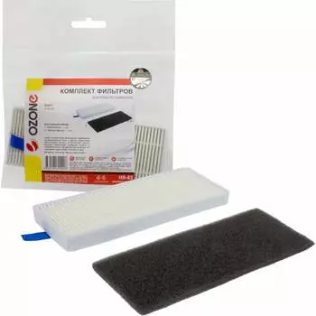 Синтетических комплект фильтров для робота-пылесоса OZONE HR-63
