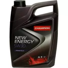 Синтетическое моторное масло CHAMPION NEW ENERGY 5W30, SL/CF, A3/B4-12 8200212