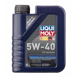 Синтетическое моторное масло LIQUI MOLY Optimal Synth 5W-40 SN/CF;A3/B4 3925