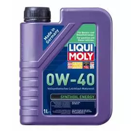 Синтетическое моторное масло LIQUI MOLY Synthoil Energy 0W-40 SM/CF;A3/B4 1922