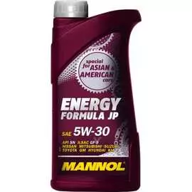 Синтетическое моторное масло MANNOL ENERGY FORMULA JP 5W30 1059