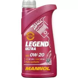 Синтетическое моторное масло MANNOL LEGEND ULTRA 0W20 79181