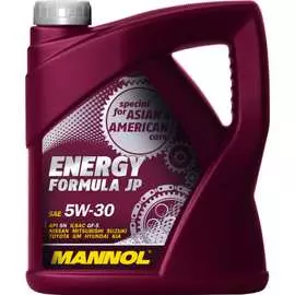 Синтетическое моторное масло MANNOL ENERGY FORMULA JP 5W30 1060