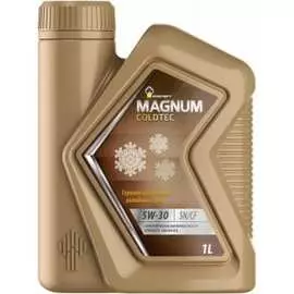Синтетическое моторное масло Роснефть Magnum Coldtec 5W-30 SN-CF 40813232