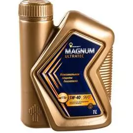 Синтетическое моторное масло Роснефть Magnum Ultratec A3 5W-40 SN-CF 40816432