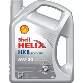 Синтетическое моторное масло SHELL Helix HX8 5W-30 SL A3/B4 550052835