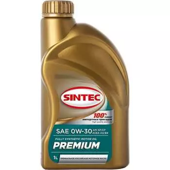 Синтетическое моторное масло Sintec