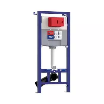 Система инсталляция механическая для подвесных унитазов (без кнопки смыва) Lemark PENEDA EXPERT 9812002