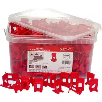 Система выравнивания плитки Farton Клипса 100011