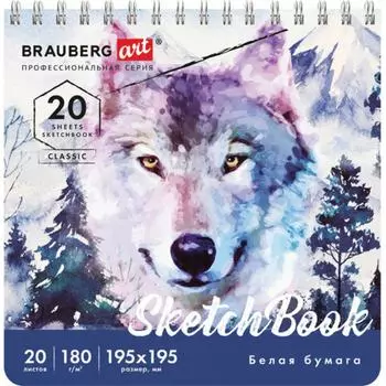 Скетчбук BRAUBERG