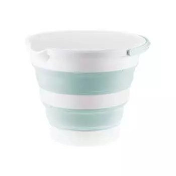 Складное ведро IDEA ФЛЕКС 10л Морская волна М М 2413