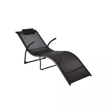 Складной садовый шезлонг GoGarden