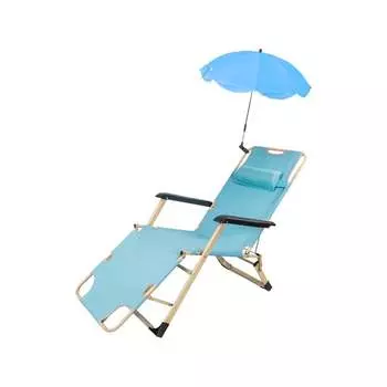 Складной шезлонг WMC TOOLS WMC-FG-HY-8009Z/Blue