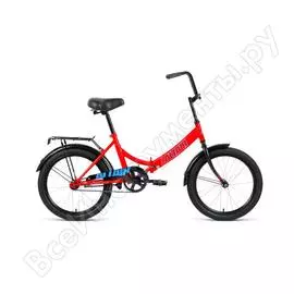 Складной велосипед altair city 20, рост 14, 2019-2020, красный/голубой rbkt0yn01006
