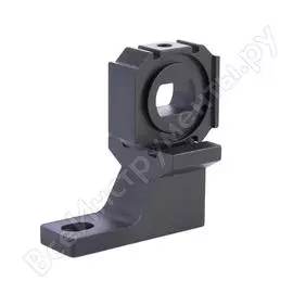 Скоба-держатель (l-образная) блока подготовки воздуха с резиновыми уплотнителями wiederkraft wdk-7040l