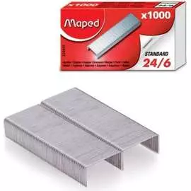 Скобы для степлера Maped №24/6, 1000 штук 223136