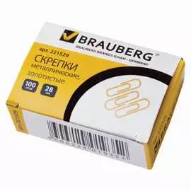 Скрепки BRAUBERG 221529