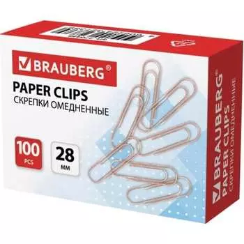 Скрепки BRAUBERG 270448