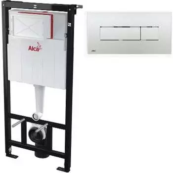 Скрытая система инсталляции для сухой установки Alcadrain SET 3v1 AM101 1120 RU M371-0001 00066886