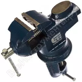 Настольные поворотные слесарные тиски СИБРТЕХ 18668