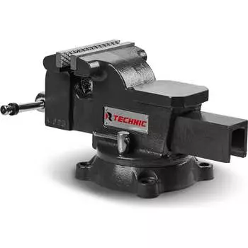 Слесарные усиленные тиски RUNTEC