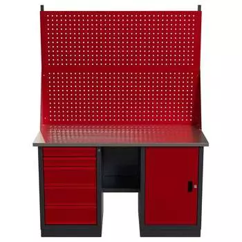 Слесарный двухтумбовый верстак IRONMEBEL worky wk-5/wk-0 M-IM00177K