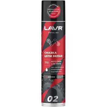 Смазка цепи LAVR MOTO Белая 400 мл Ln7712