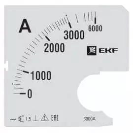 Сменная шкала для A961 EKF SQs-a961-3000