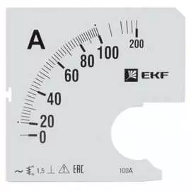 Сменная шкала для A961 EKF SQs-a961-100