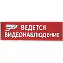 Сменное табло для Топаз TDM Ведется видеонаблюдение SQ0349-0222