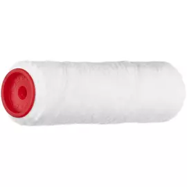 Сменный ролик зубр мастер велюр-аква, полиэстер, для водорастворимых акрил лаков, ворс 4мм, ручка 6мм, d=40/180мм 02537-18