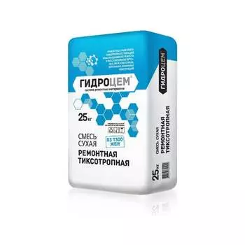 Смесь для ремонта и чистовой отделки бетонных конструкций Гидроцем R3 T300 Г00088