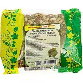 Смесь сидератов семена после огурца Зеленый уголок