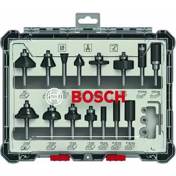Смешанный набор фрез Bosch