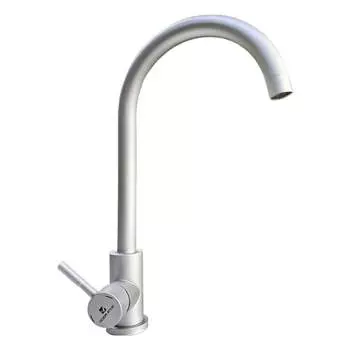 Смеситель д/кухни Gota Rocio Marismas 14411 серебро нержав. сталь 1/10 14411-GOTA