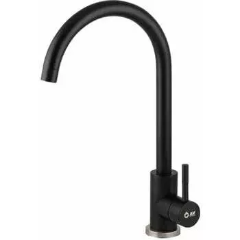 Смеситель для кухни AV Engineering SUS 304 AVZAR4-A304BK D35 черный AVZAR4-A304BK-732