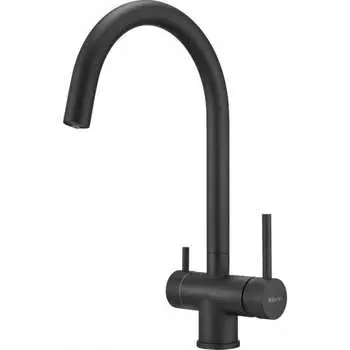 Смеситель для кухни MILACIO Ultra total black MCU.554.TB