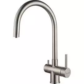 Смеситель для кухни под фильтр Paulmark Heller He213218-SS