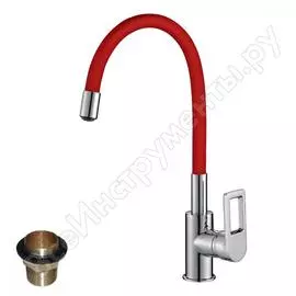Смеситель для кухни Rossinka Z35-35U-Red